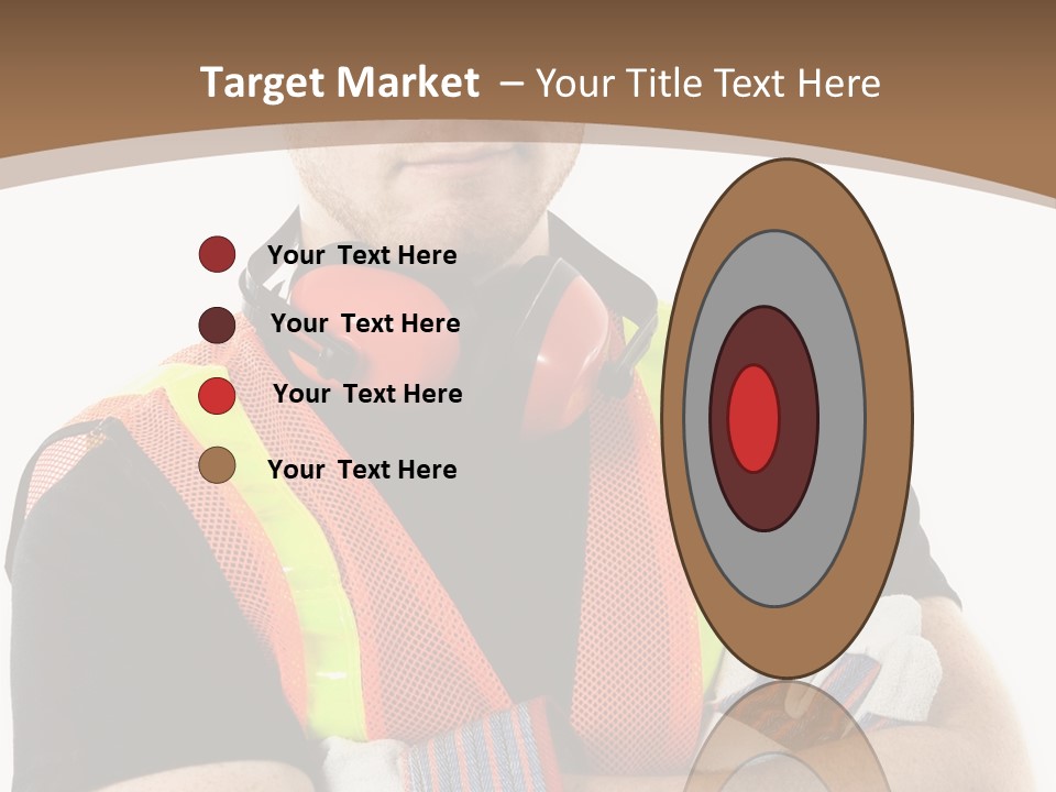 Construction Worker PowerPoint Template