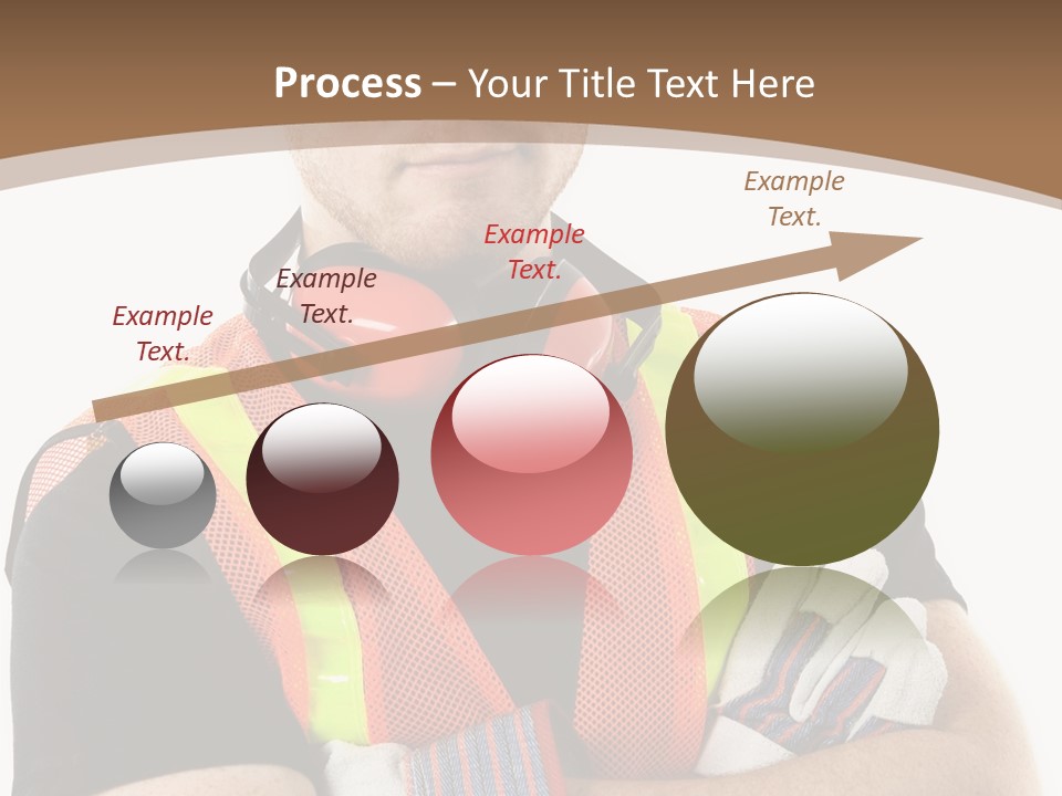 Construction Worker PowerPoint Template