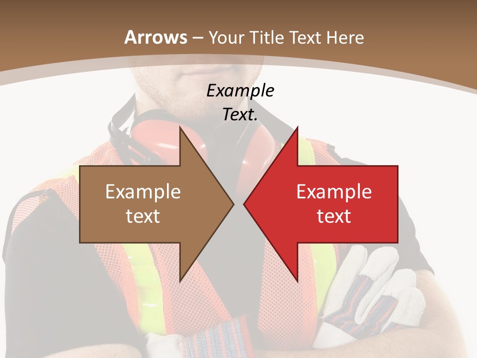 Construction Worker PowerPoint Template