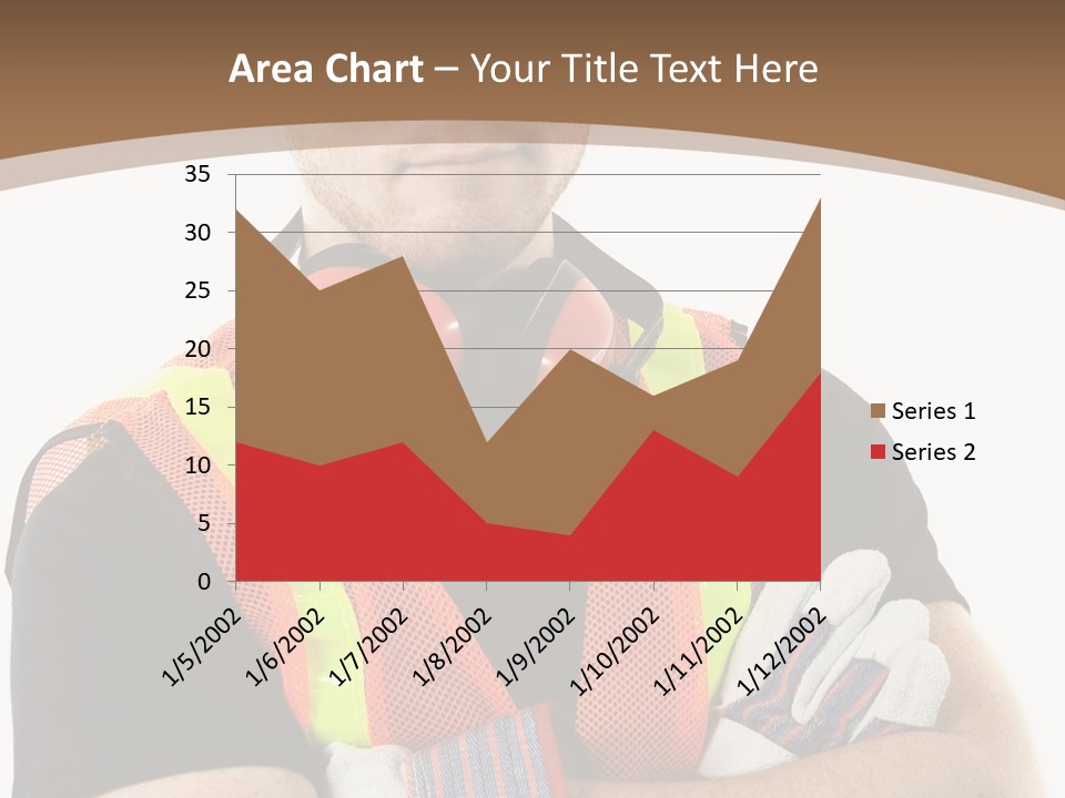 Construction Worker PowerPoint Template