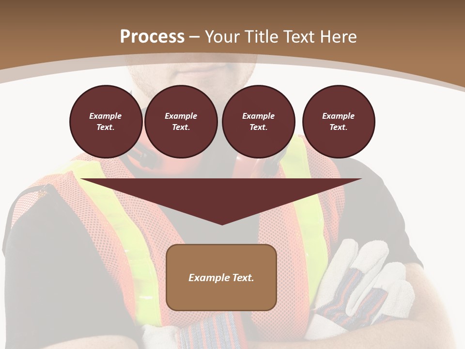 Construction Worker PowerPoint Template