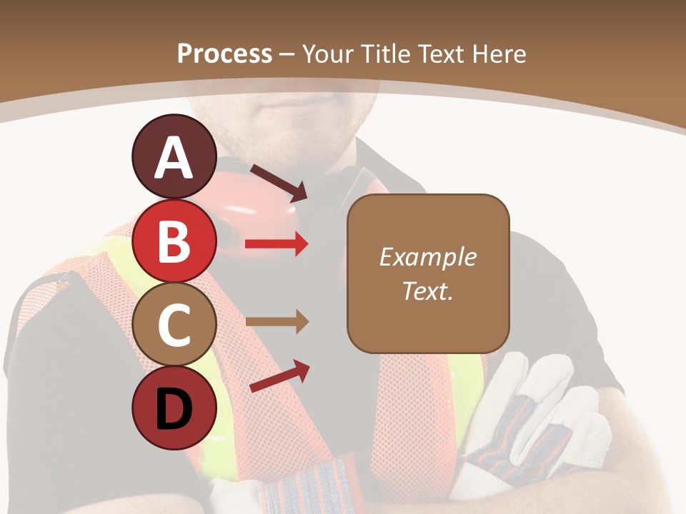 Construction Worker PowerPoint Template