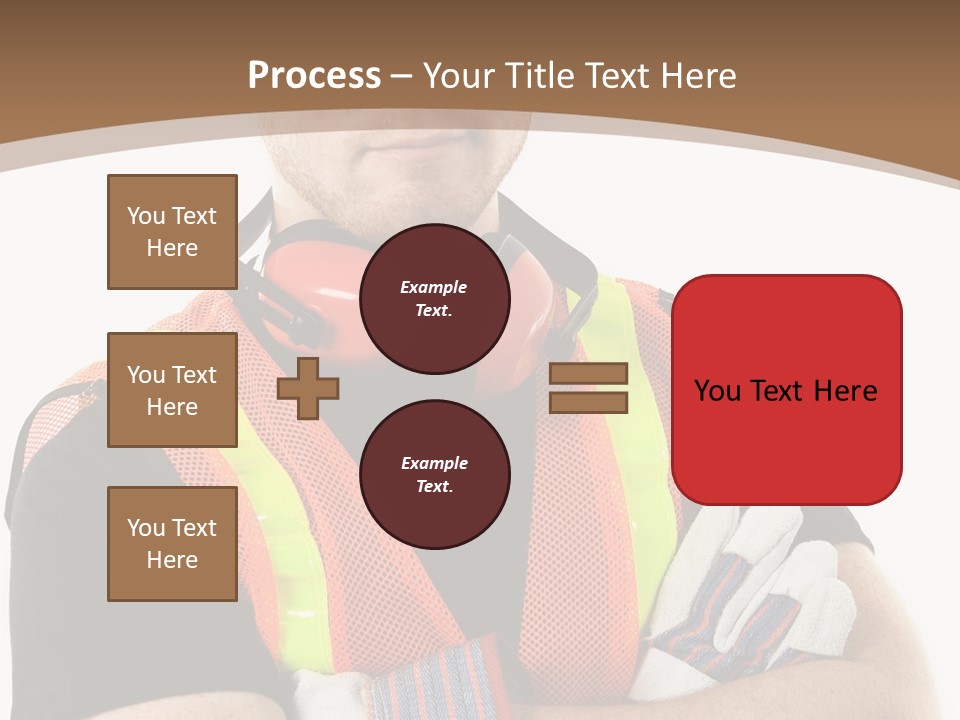 Construction Worker PowerPoint Template