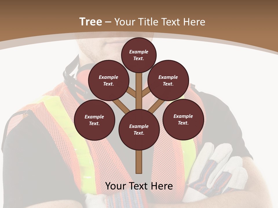 Construction Worker PowerPoint Template