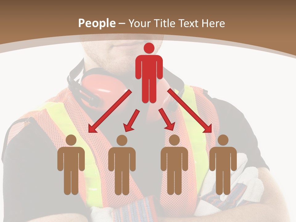 Construction Worker PowerPoint Template