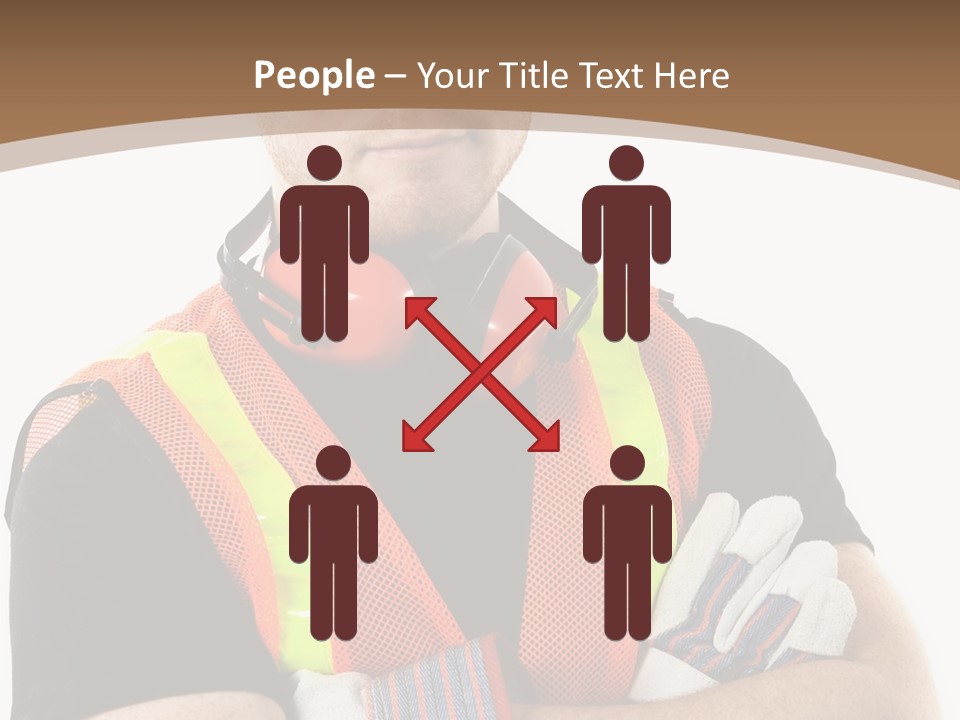 Construction Worker PowerPoint Template