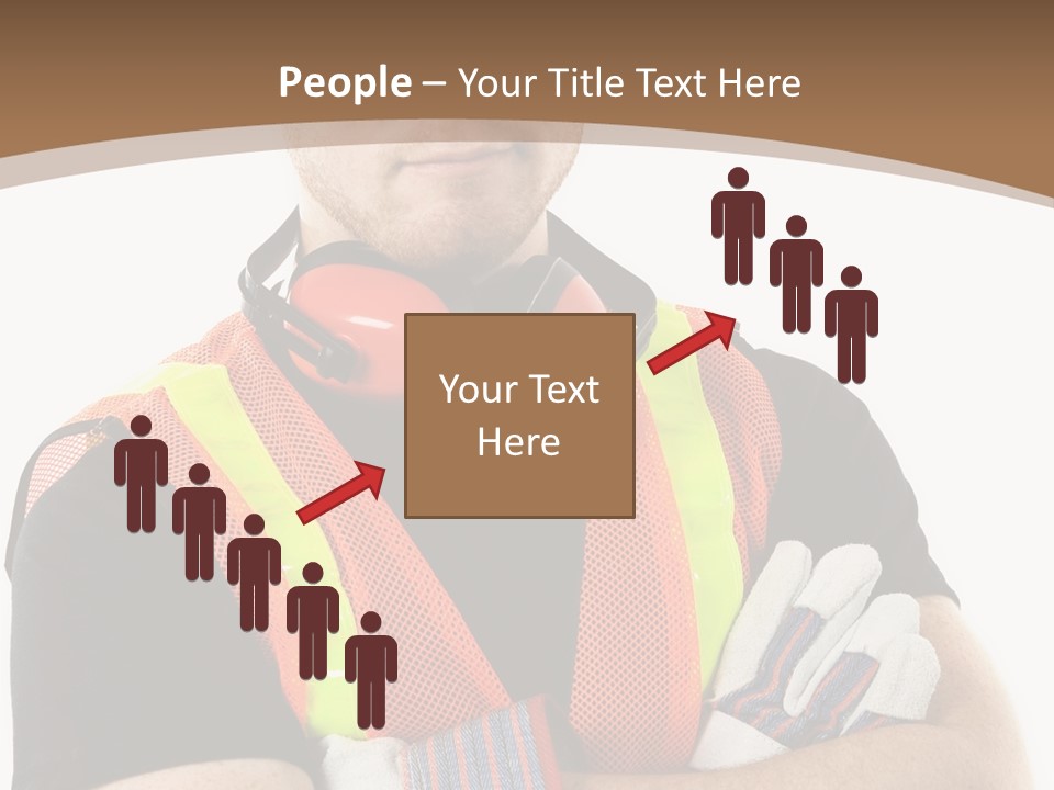 Construction Worker PowerPoint Template