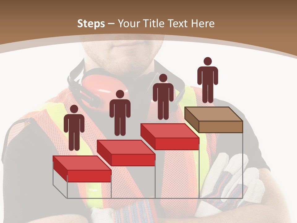 Construction Worker PowerPoint Template