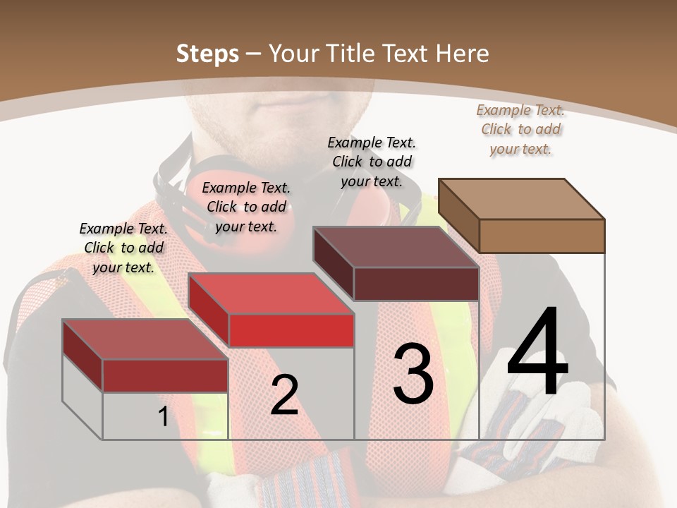 Construction Worker PowerPoint Template