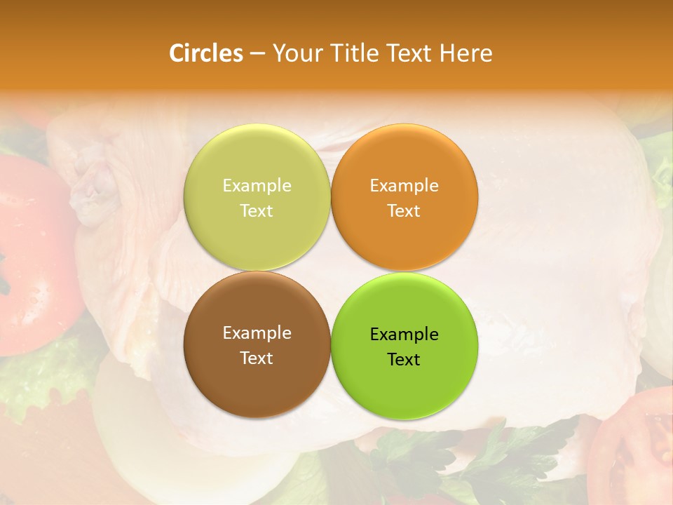 Uncooked Vegetable Protein PowerPoint Template