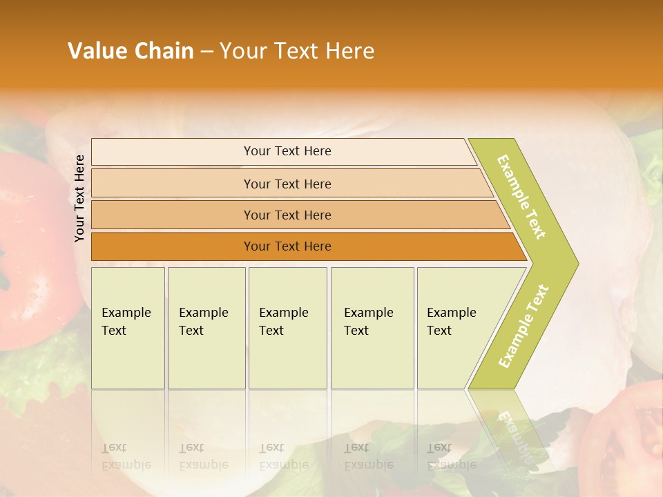 Uncooked Vegetable Protein PowerPoint Template