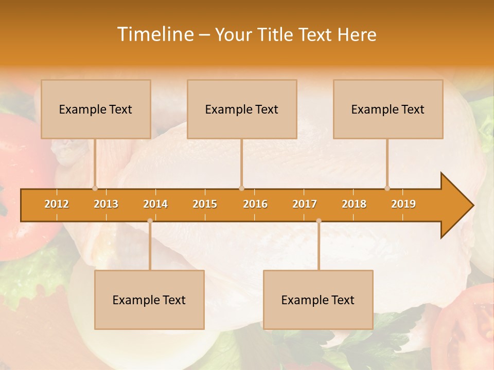 Uncooked Vegetable Protein PowerPoint Template