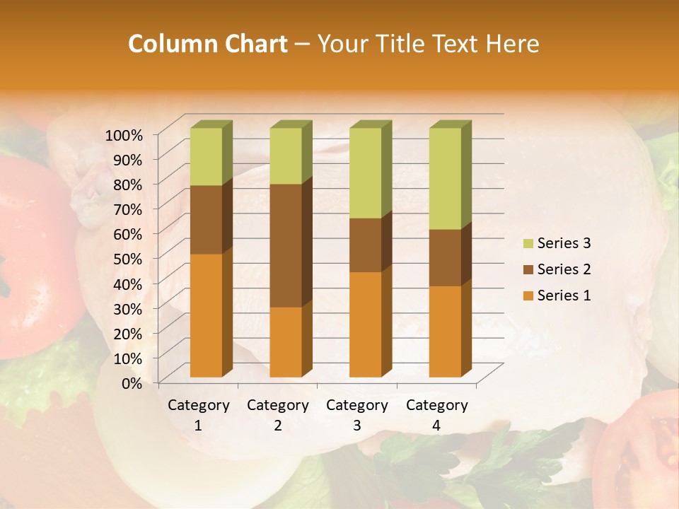 Uncooked Vegetable Protein PowerPoint Template