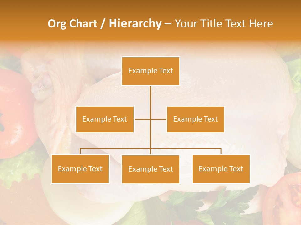 Uncooked Vegetable Protein PowerPoint Template