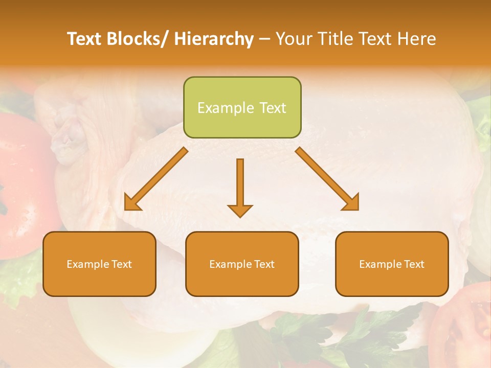 Uncooked Vegetable Protein PowerPoint Template