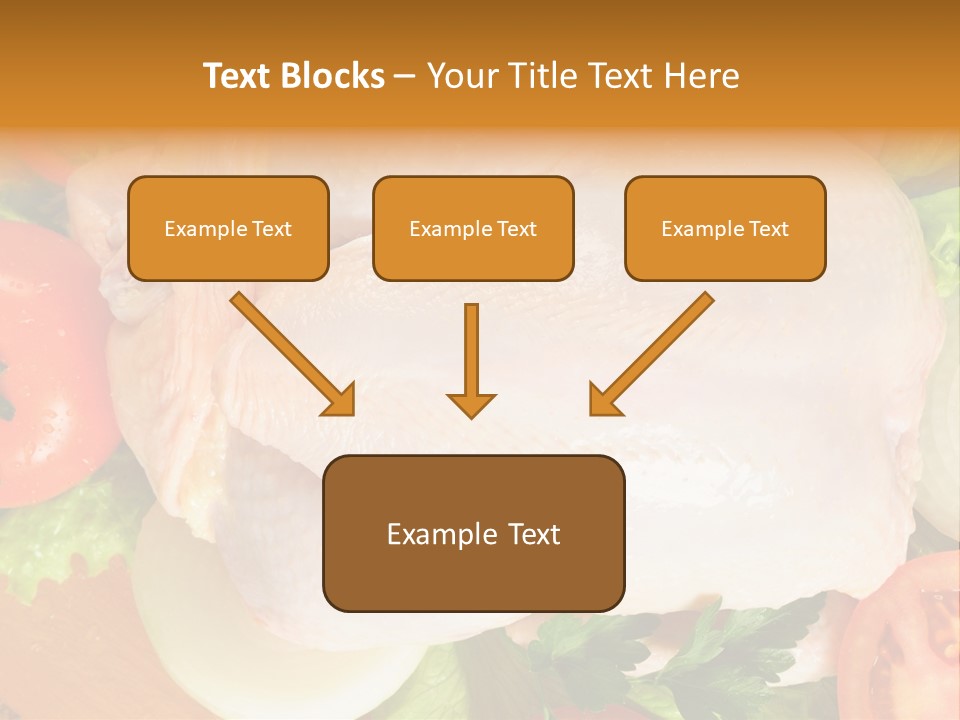 Uncooked Vegetable Protein PowerPoint Template