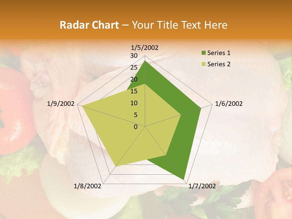 Uncooked Vegetable Protein PowerPoint Template