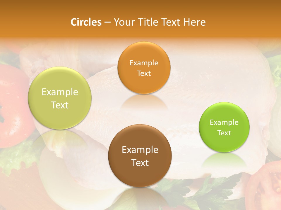 Uncooked Vegetable Protein PowerPoint Template