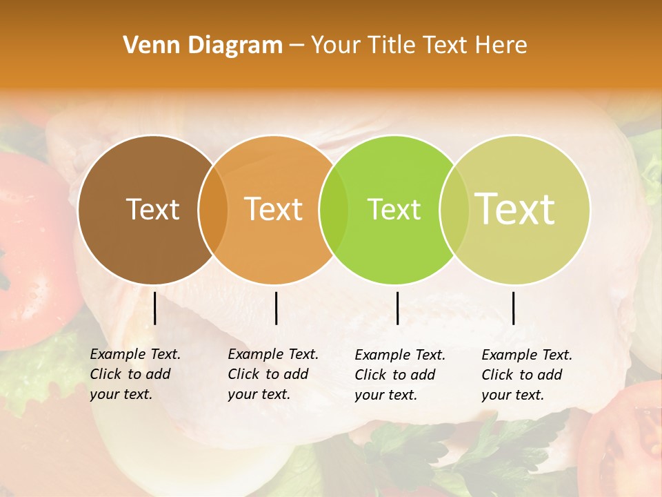Uncooked Vegetable Protein PowerPoint Template