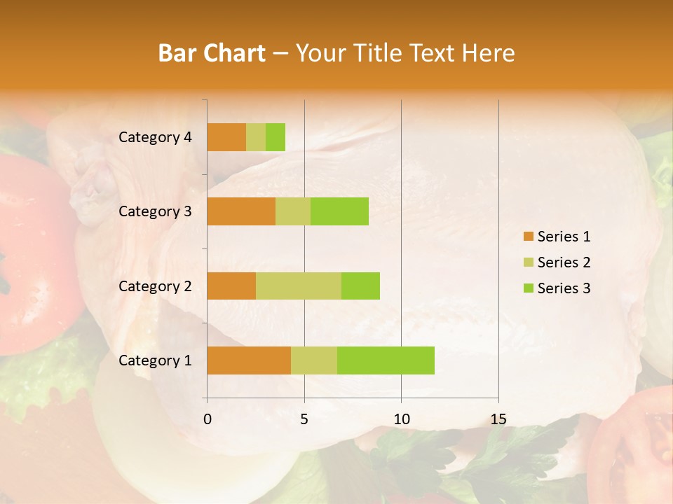 Uncooked Vegetable Protein PowerPoint Template