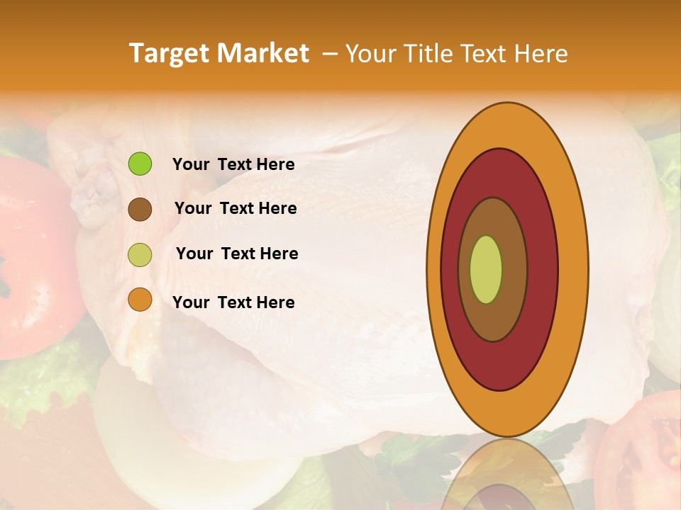 Uncooked Vegetable Protein PowerPoint Template