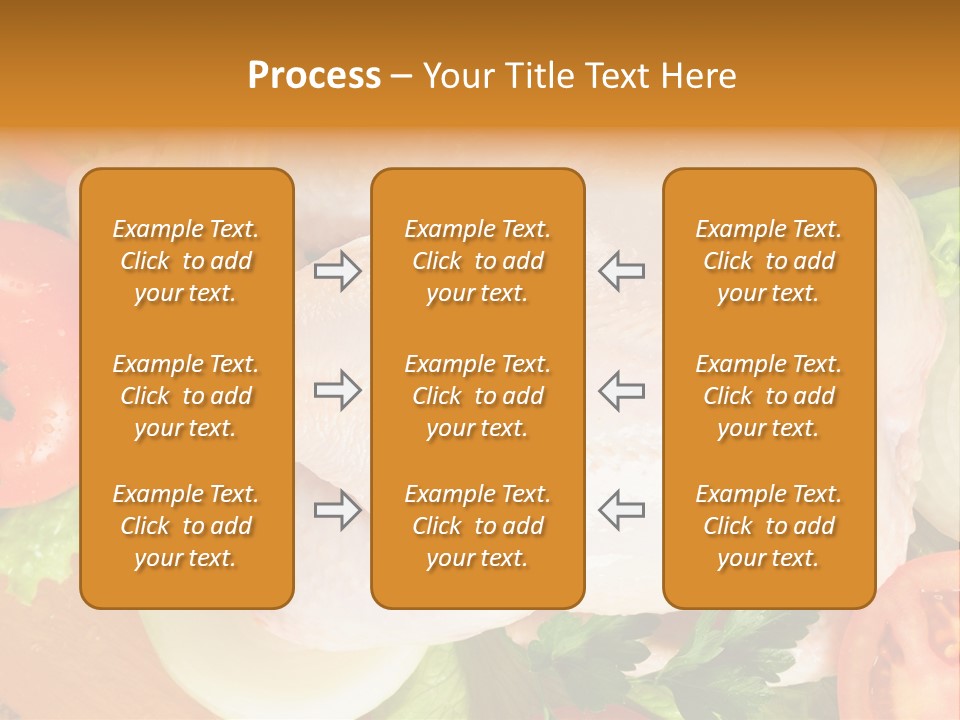 Uncooked Vegetable Protein PowerPoint Template