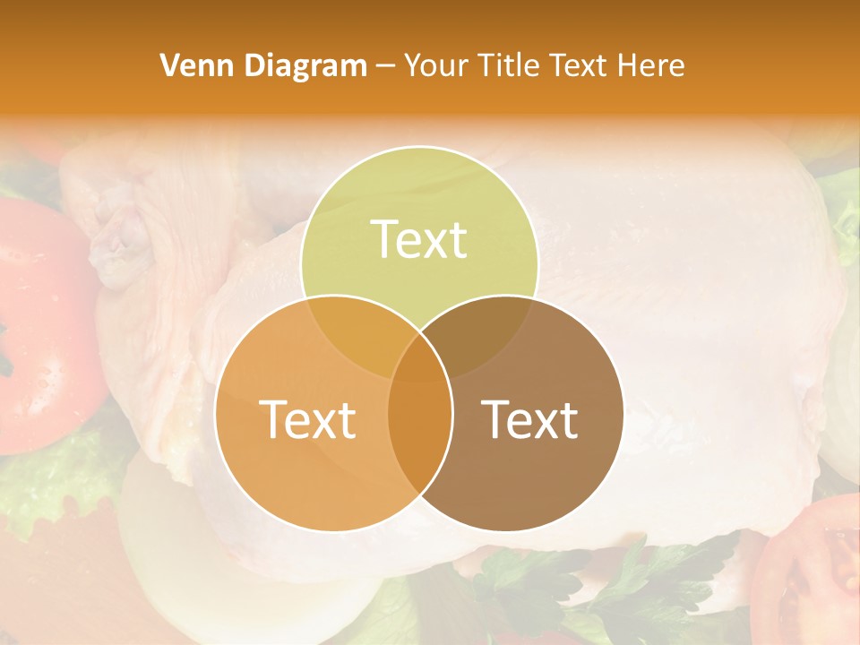 Uncooked Vegetable Protein PowerPoint Template