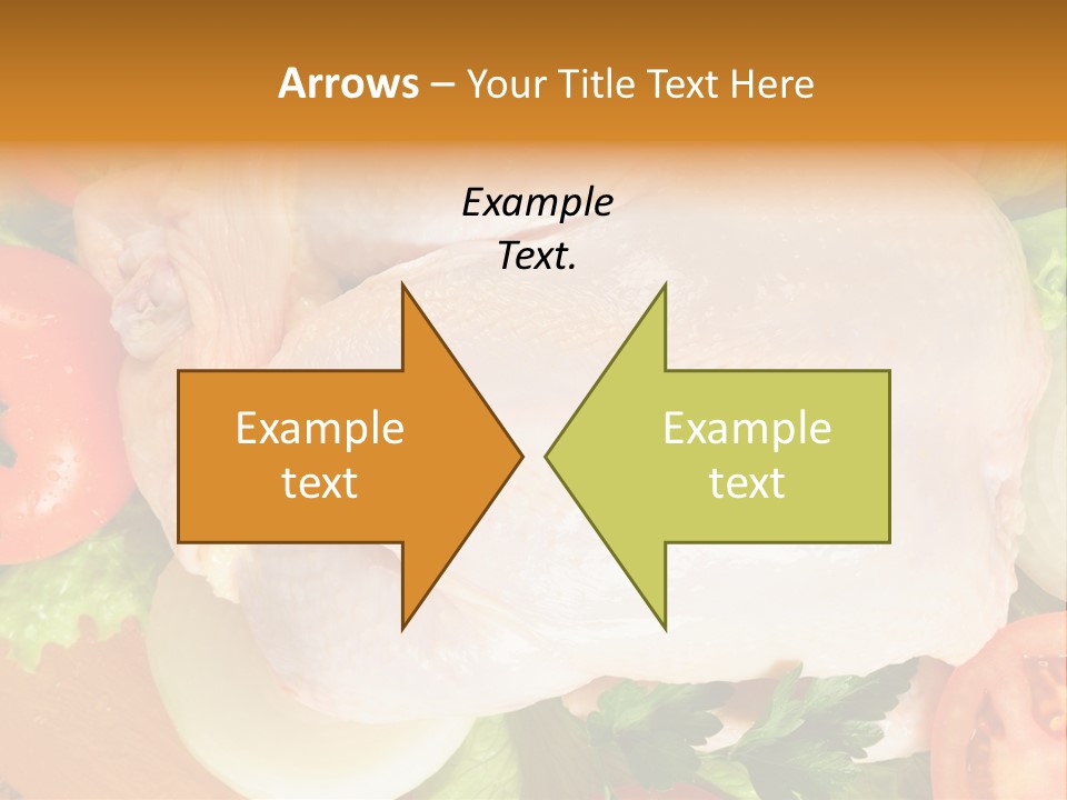 Uncooked Vegetable Protein PowerPoint Template