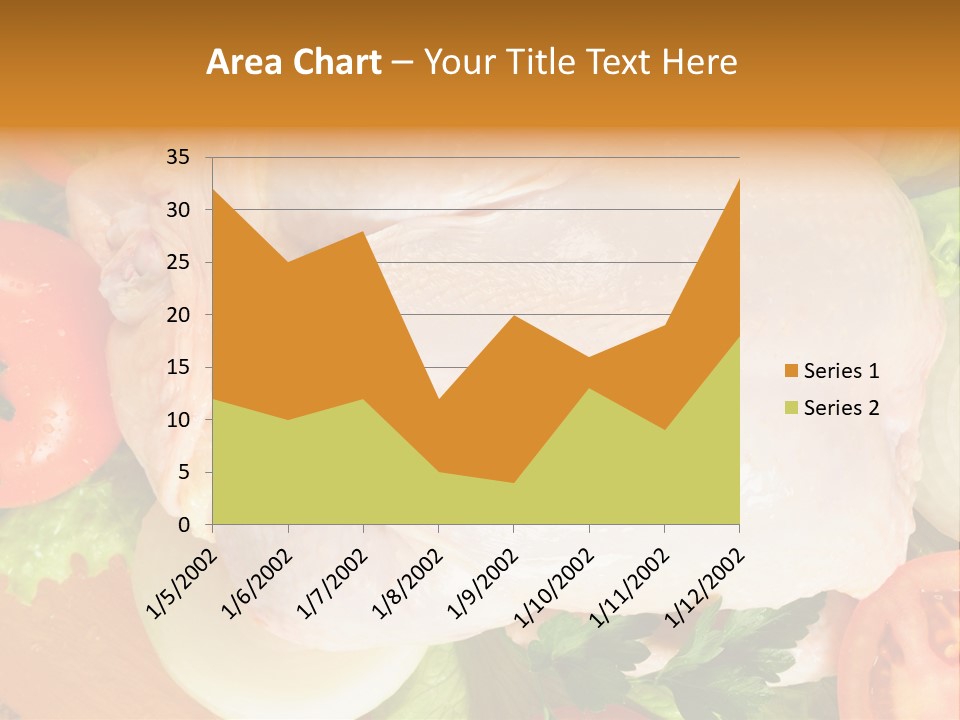 Uncooked Vegetable Protein PowerPoint Template