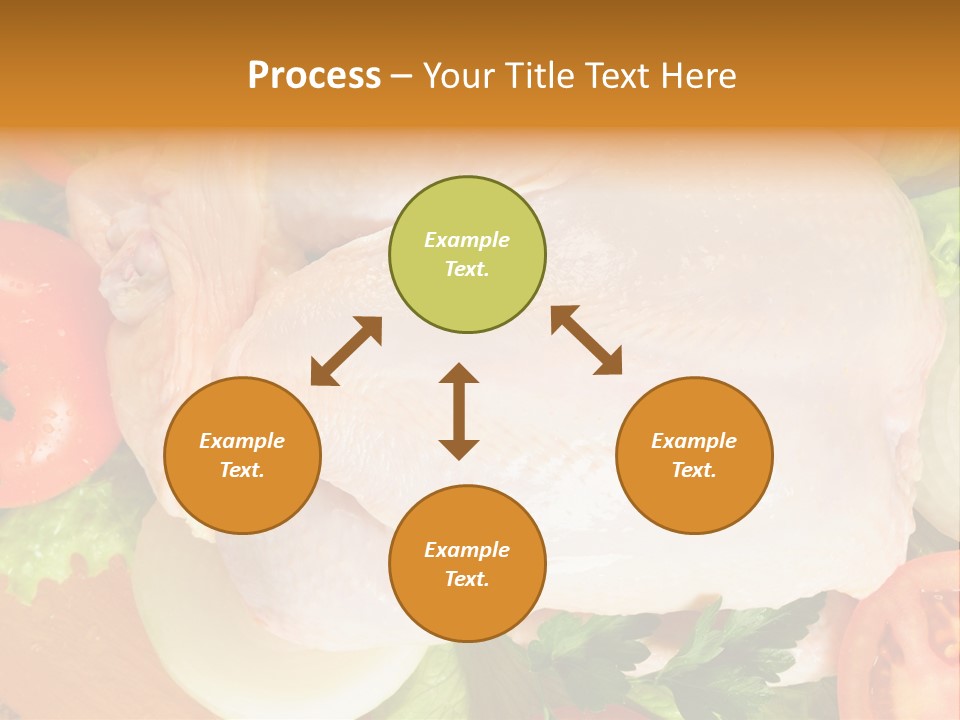 Uncooked Vegetable Protein PowerPoint Template