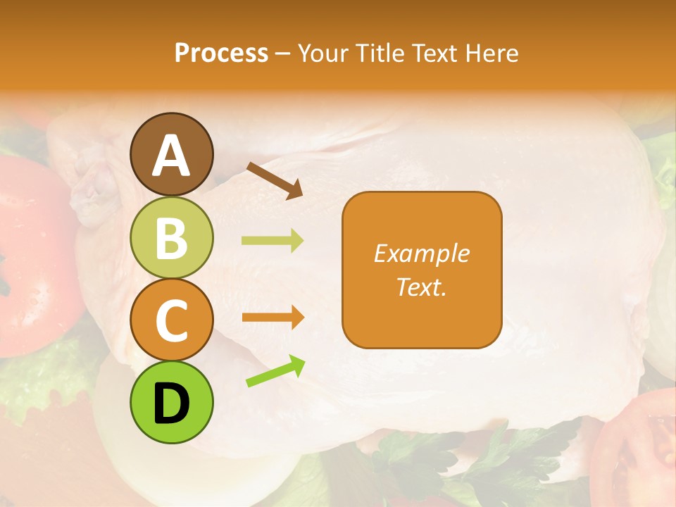 Uncooked Vegetable Protein PowerPoint Template