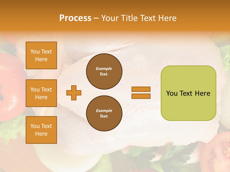Uncooked Vegetable Protein PowerPoint Template