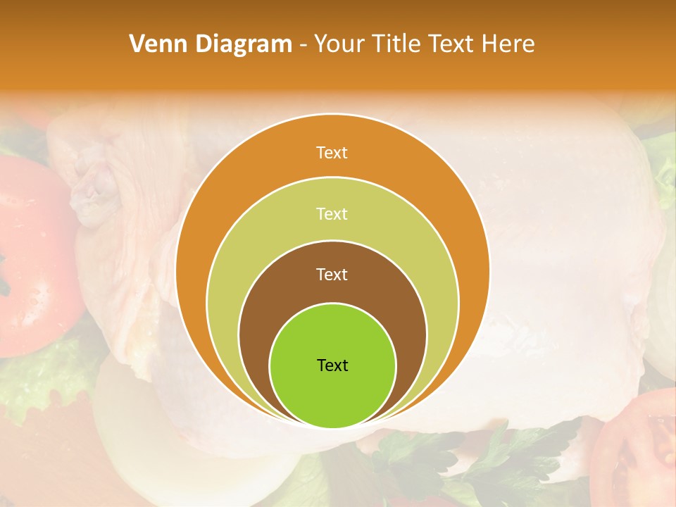 Uncooked Vegetable Protein PowerPoint Template