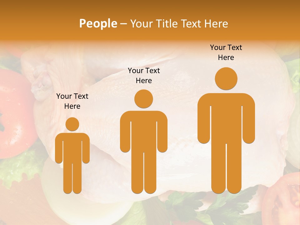 Uncooked Vegetable Protein PowerPoint Template