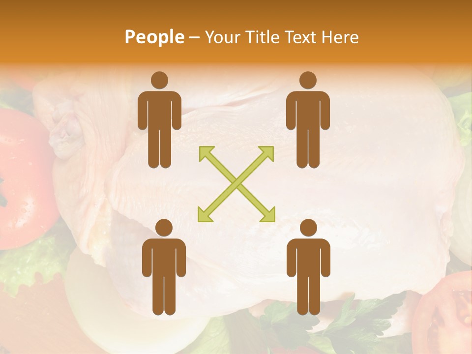 Uncooked Vegetable Protein PowerPoint Template