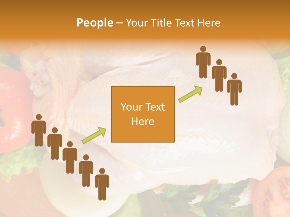 Uncooked Vegetable Protein PowerPoint Template