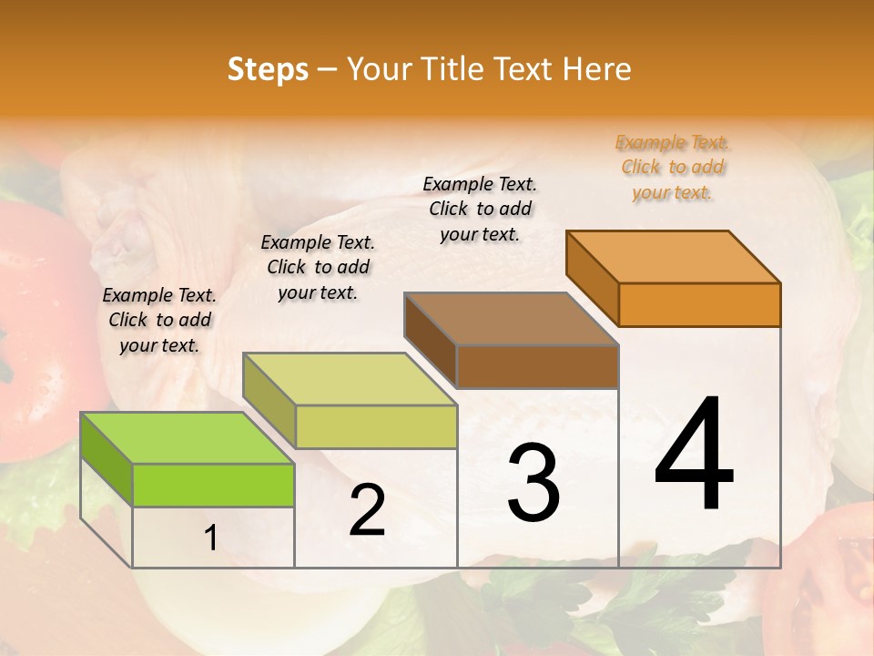 Uncooked Vegetable Protein PowerPoint Template