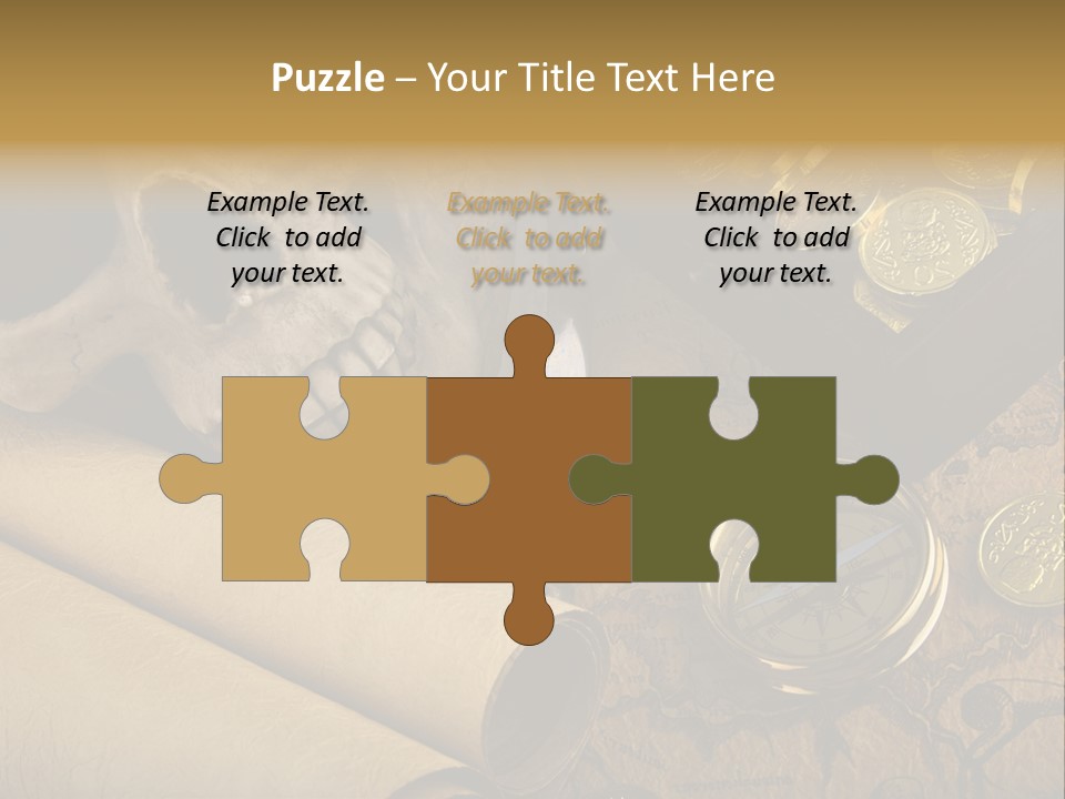 Pirate Theme Party Decorations PowerPoint Template