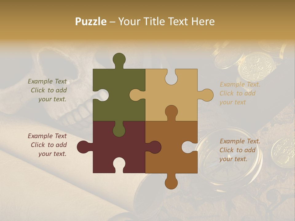 Pirate Theme Party Decorations PowerPoint Template