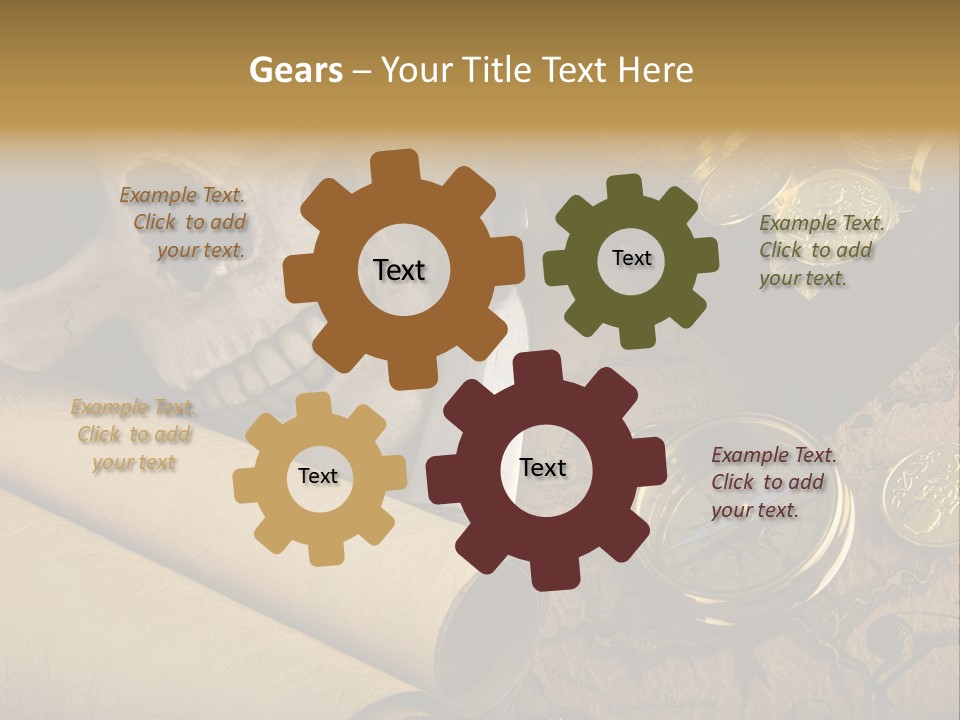 Pirate Theme Party Decorations PowerPoint Template