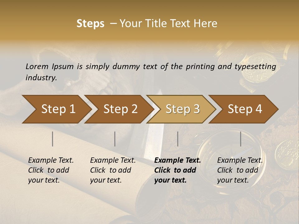 Pirate Theme Party Decorations PowerPoint Template