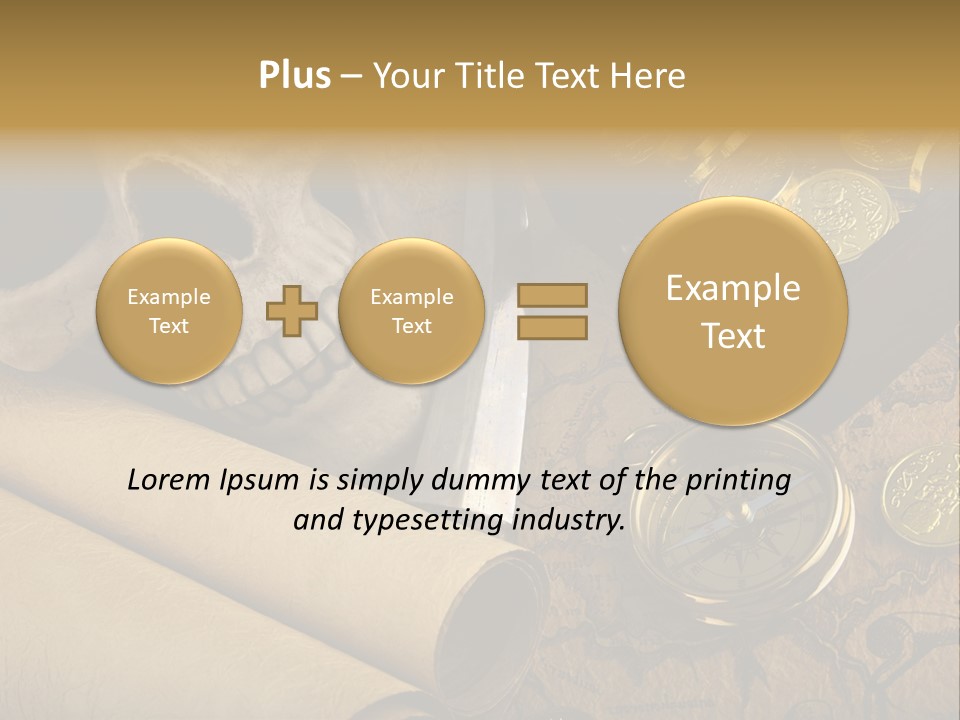 Pirate Theme Party Decorations PowerPoint Template