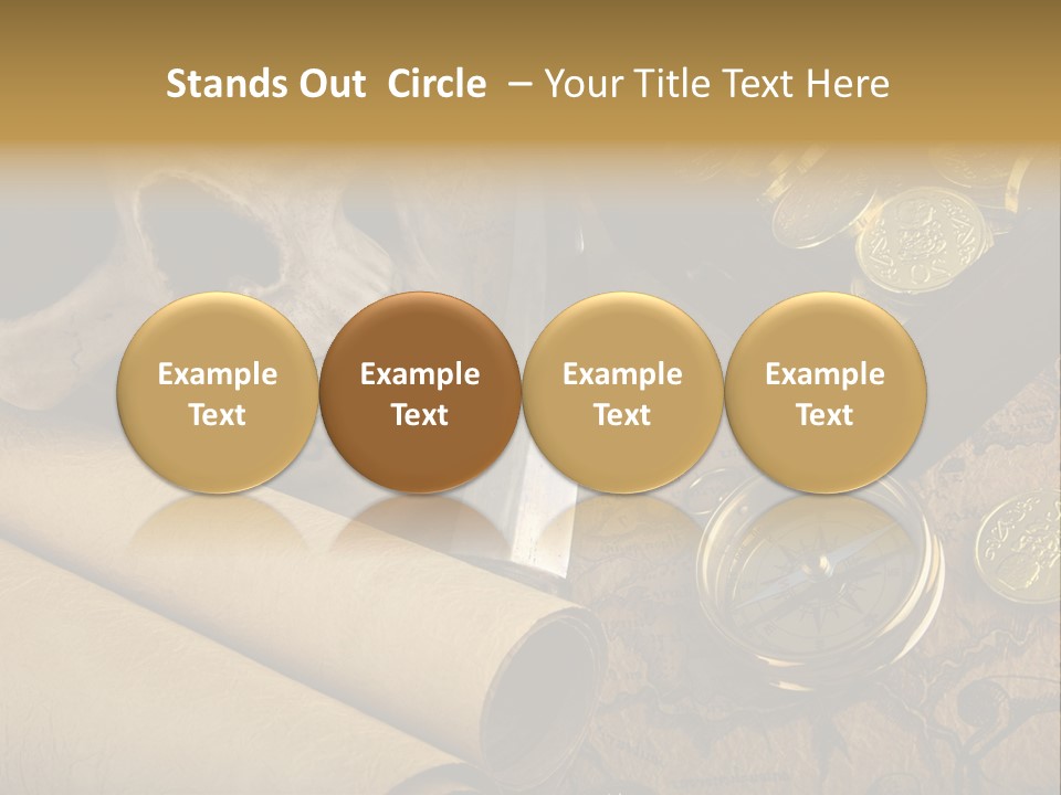 Pirate Theme Party Decorations PowerPoint Template