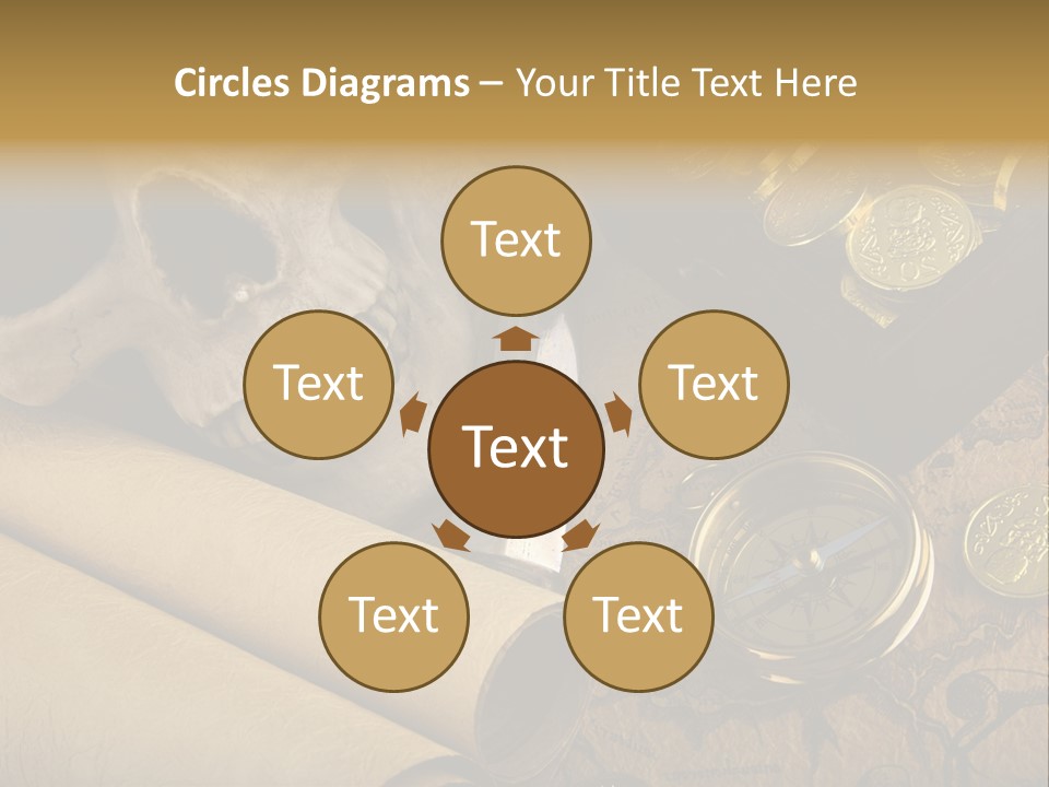 Pirate Theme Party Decorations PowerPoint Template