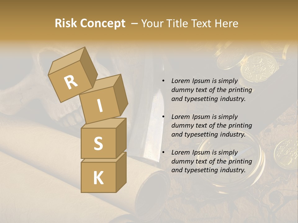 Pirate Theme Party Decorations PowerPoint Template