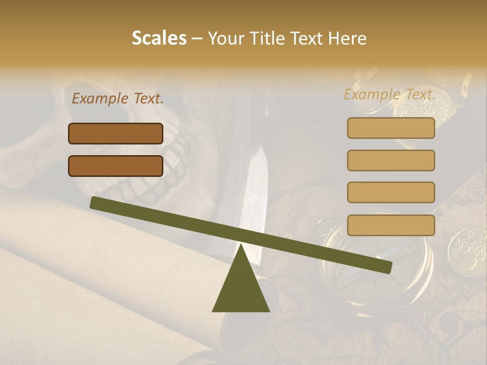 Pirate Theme Party Decorations PowerPoint Template