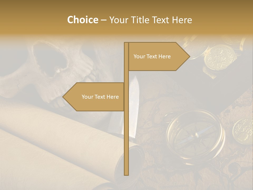 Pirate Theme Party Decorations PowerPoint Template