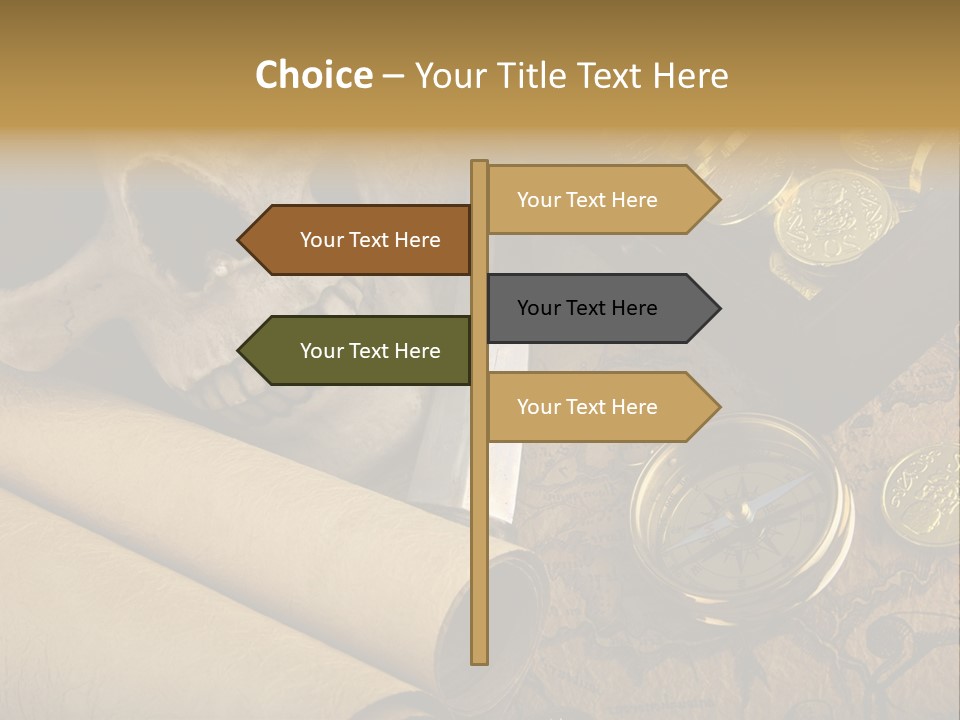 Pirate Theme Party Decorations PowerPoint Template