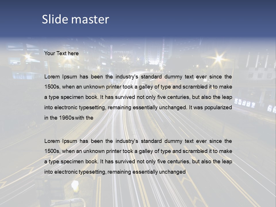 Hong Kong PowerPoint Template