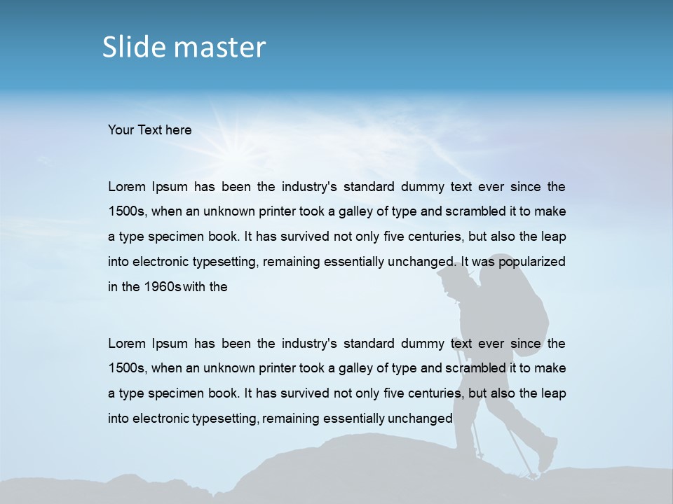 Low Self Esteem PowerPoint Template